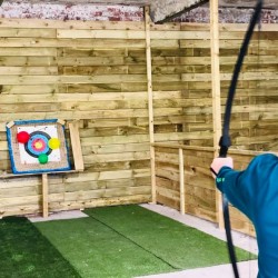 Axe Throwing Lower Maes-coed, Herefordshire