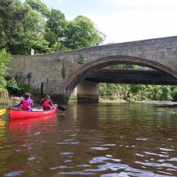 Canoeing Bennan Cottage, Dumfries and Galloway