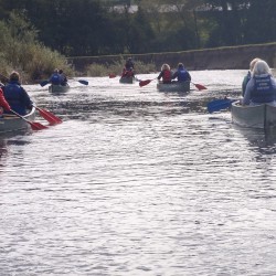 Canoeing Sunbury, Surrey