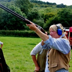 Clay Pigeon Shooting Fairmile, Devon