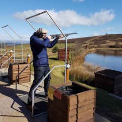 Clay Pigeon Shooting Coniston Cold, North Yorkshire