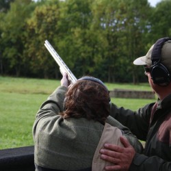 Clay Pigeon Shooting Yeaveley, Derbyshire