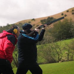 Clay Pigeon Shooting Grosmont, Monmouthshire