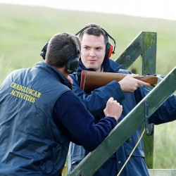 Clay Pigeon Shooting Midlem, Scottish Borders