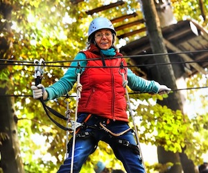 High Ropes Course Cannop, Gloucestershire