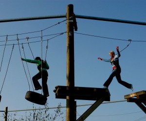 High Ropes Course Mansfield, Nottinghamshire