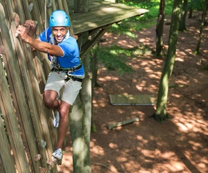 High Ropes Course Bicton, Herefordshire