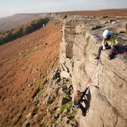 Rock Climbing Seathwaite, Cumbria