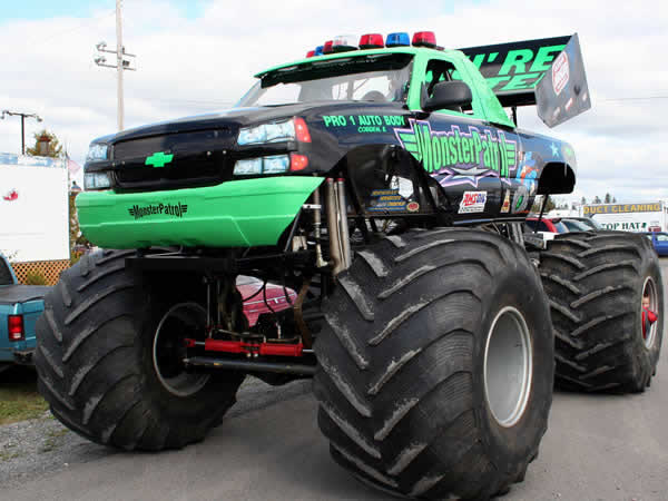 Monster Truck driving Birthday Party