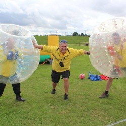 Bubble Football Ilkeston, Derbyshire