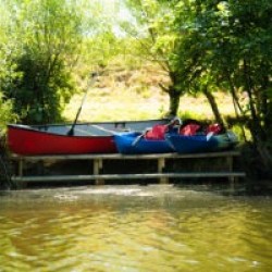 Canoeing Georgeham, Devon