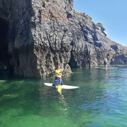 Stand Up Paddle Boarding (SUP) Port Eynon, Swansea