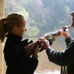 Clay Pigeon Shooting The Bog, Shropshire