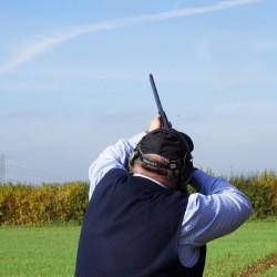 Clay Pigeon Shooting Nuthampstead, Hertfordshire
